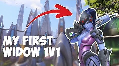 My First Widowmaker 1v1 in Overwatch 2...