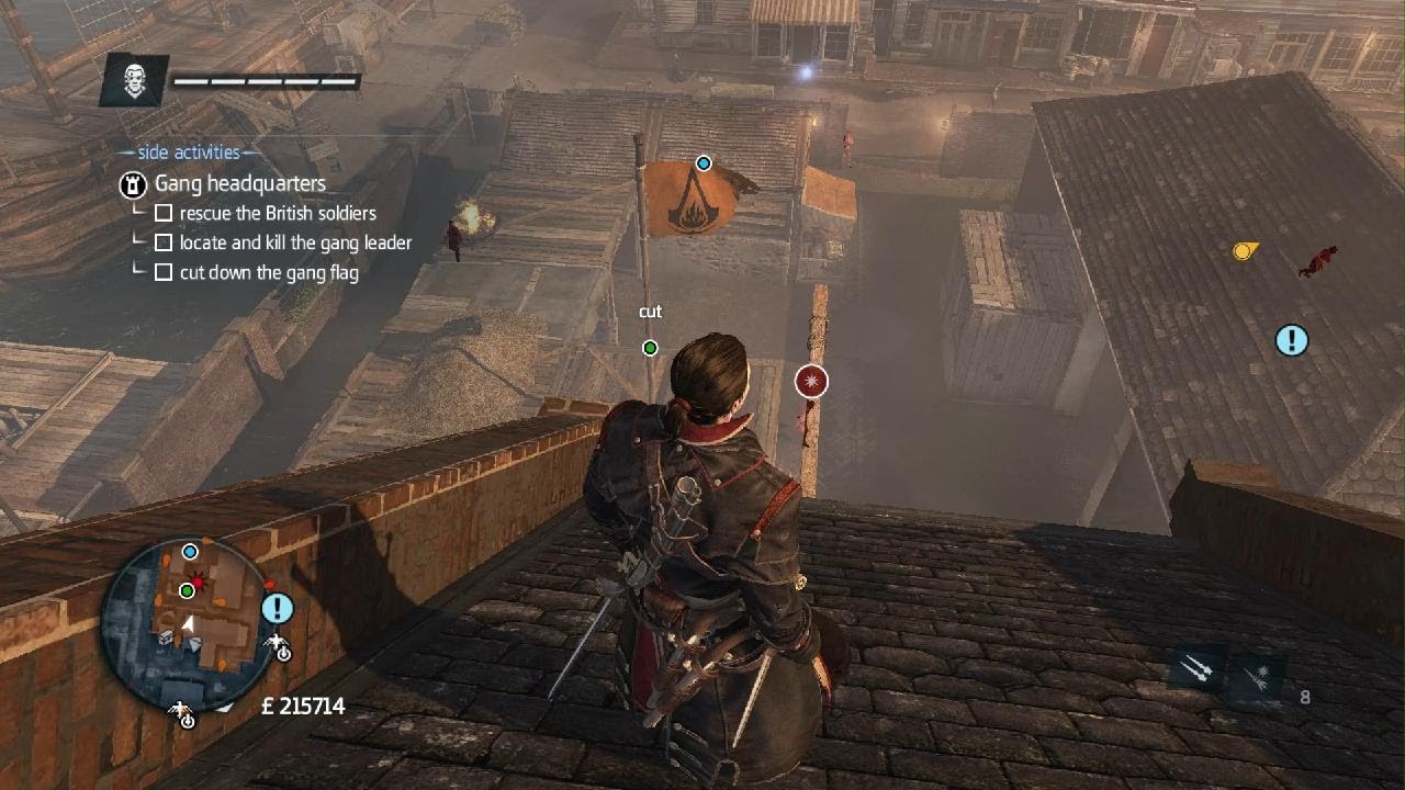 AC Rogue British Soilders Kill Gang Leader