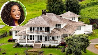 A Look Inside Oprah Winfrey's House - More Than $100 million Montecito Mansion