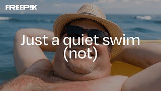 AI Video Extender: Just a quiet swim (Not)