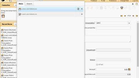 Konnect ERP  Loans and Advance