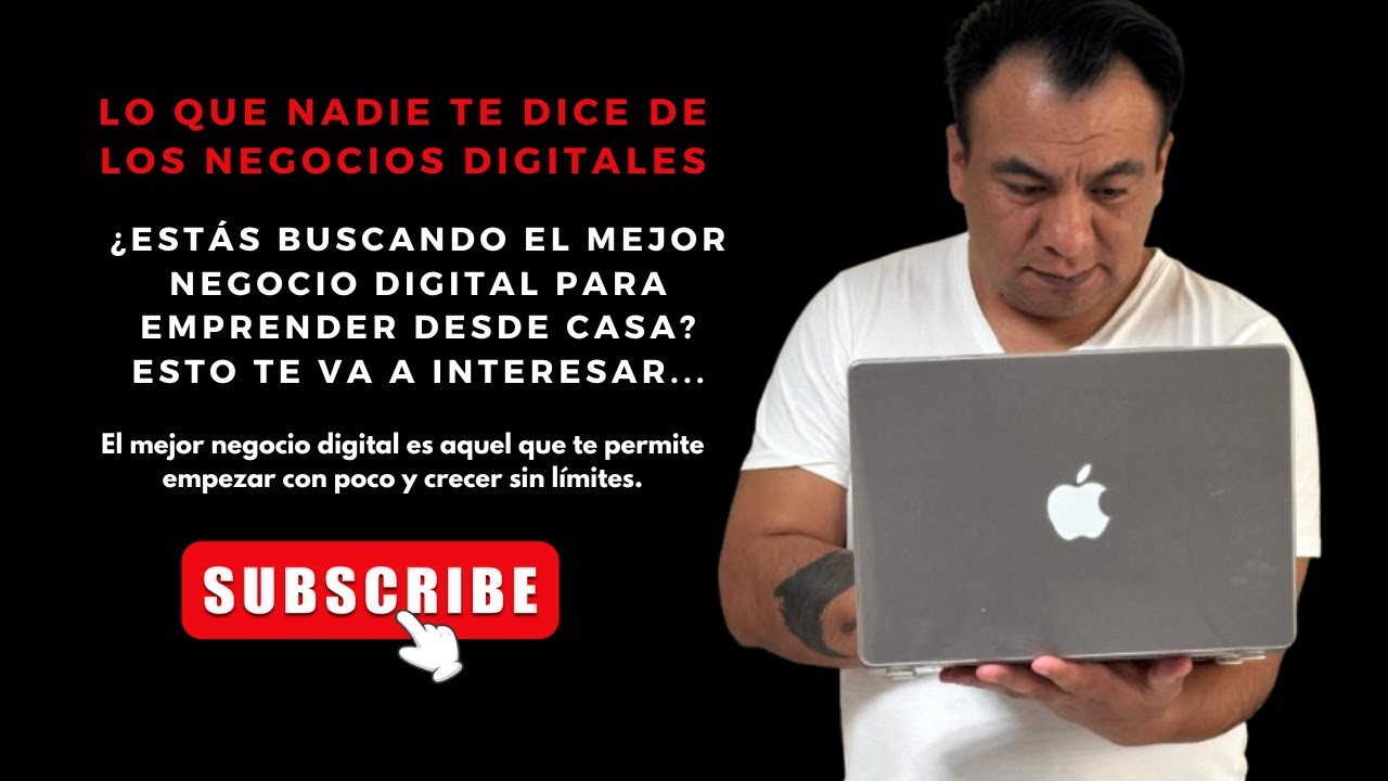 El mejor NEGOCIO DIGITAL para EMPRENDER desde tu casa - YouTube