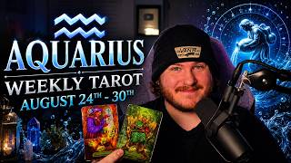 AQUARIUS ♒ Look... It's Starting To WORK! 👀 | August 24th - 30th Tarot