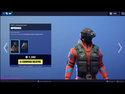 http://fortnite.com/2fa LA *NUEVA TIENDA* DE FORTNITE HOY DIA 5 DE MARZO! HIPERNOVA *NUEVA SKIN* (O ESO CREO XD) Y UN PICO!