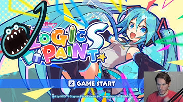 Jerma Streams - Hatsune Miku Logic Paint S