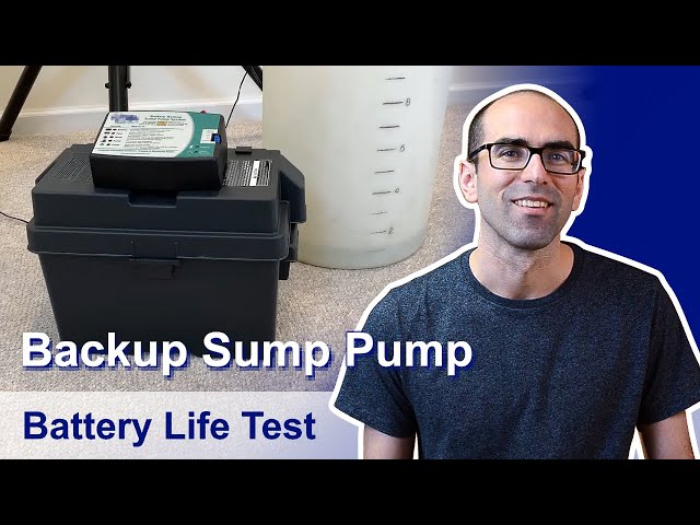 Battery Backup Sump Pump Troubleshooting Guide, 59% OFF