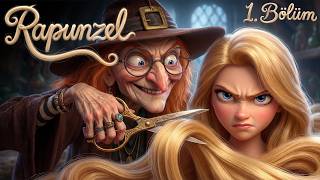 Rapunzel 1. Bölüm: Altın Saçlı Kızın Doğuşu | 3D Masal | Türkçe Masallar