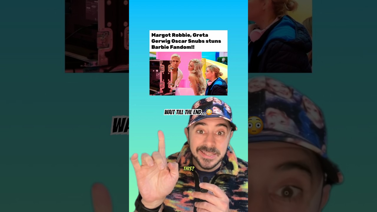 Barbie Oscar Snub Was PLANNED!! 