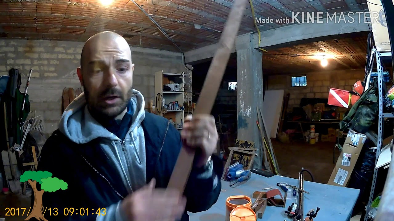 Arbalete legno autocostruito...semplice, veloce, costo zero!