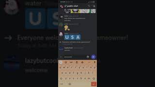 when you ping @everyone on discord server