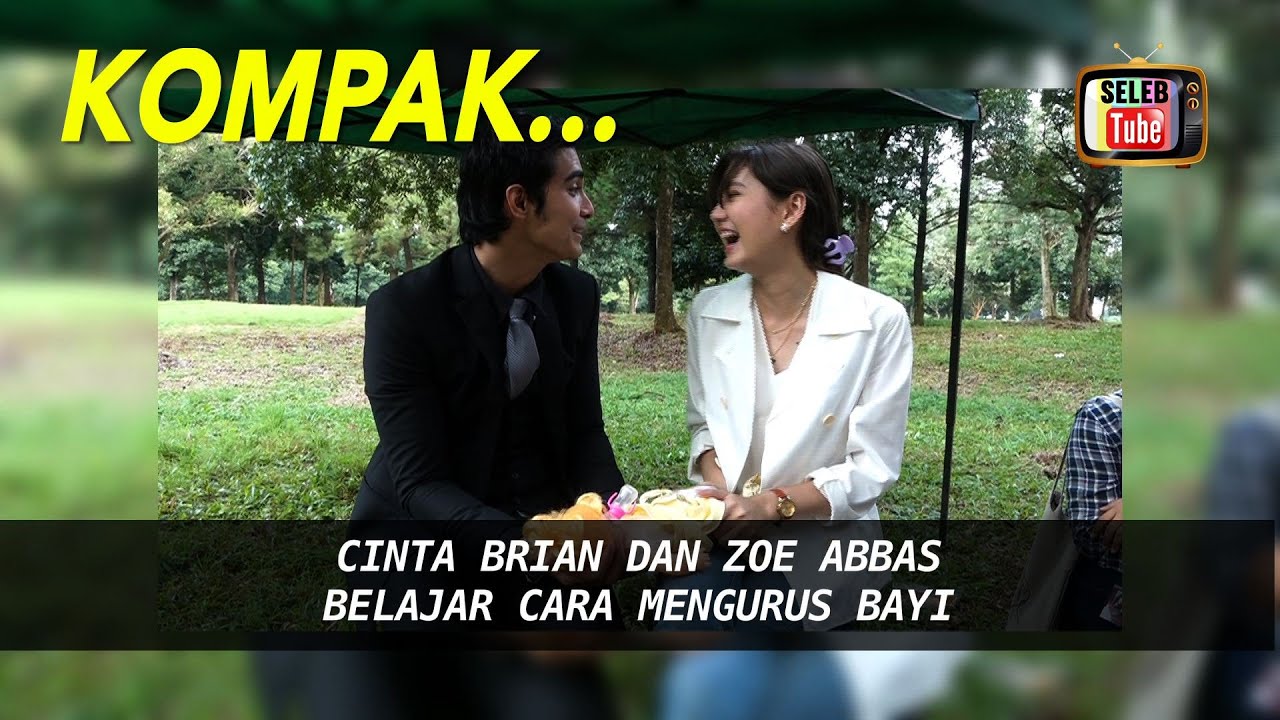 KOMPAK...BRIAN DAN ZOE ABBAS BELAJAR CARA MENGURUS BAYI