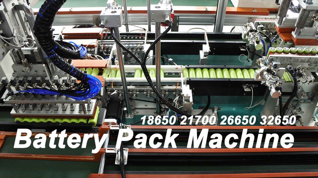 Battery Module Pack Line(Línea de paquete de módulo de batería) - YouTube