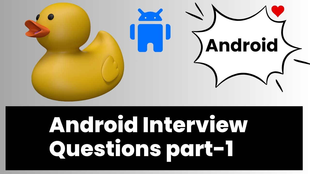 Android Interview Questions part-1 - YouTube