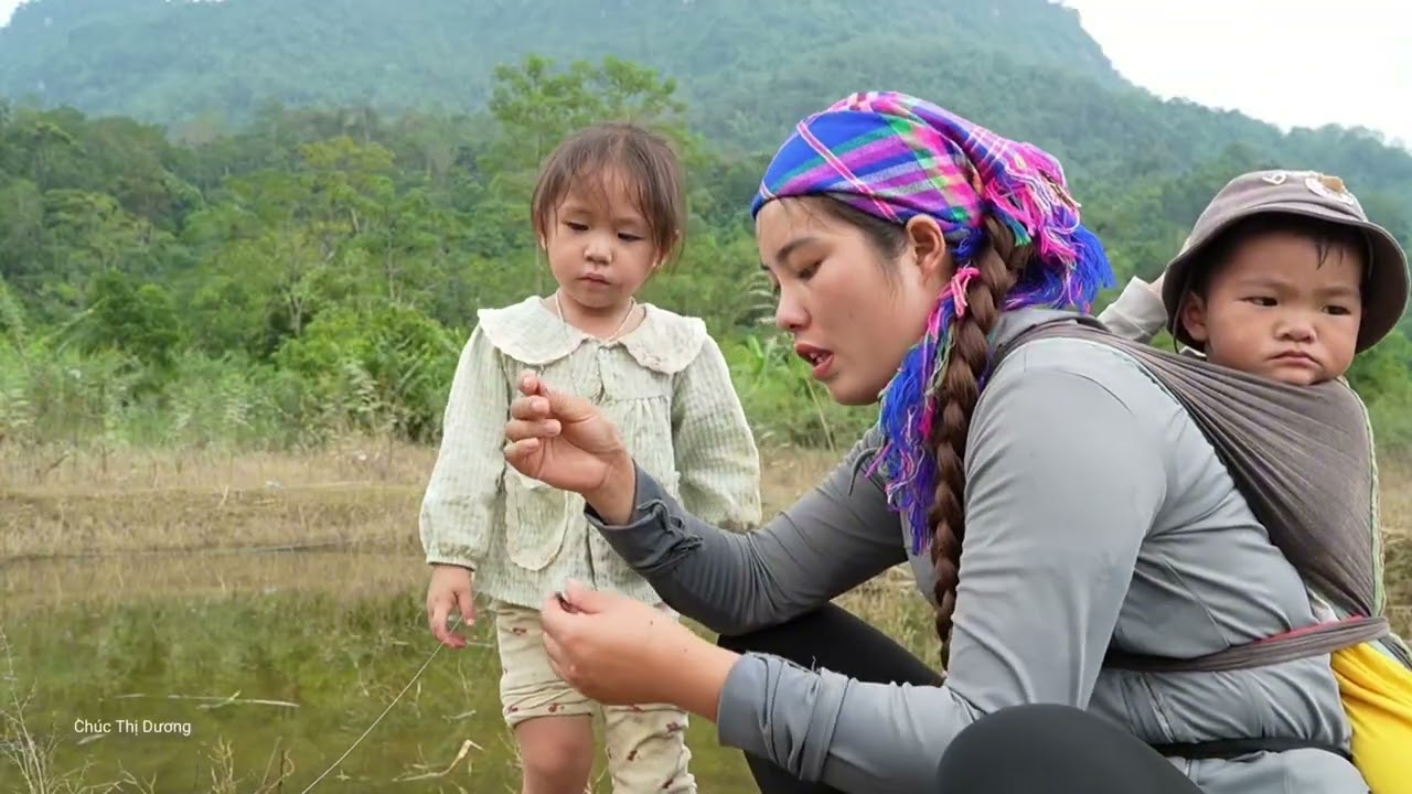 Family Bond in Every Catch – Harvesting Giant Fish with My Two Children