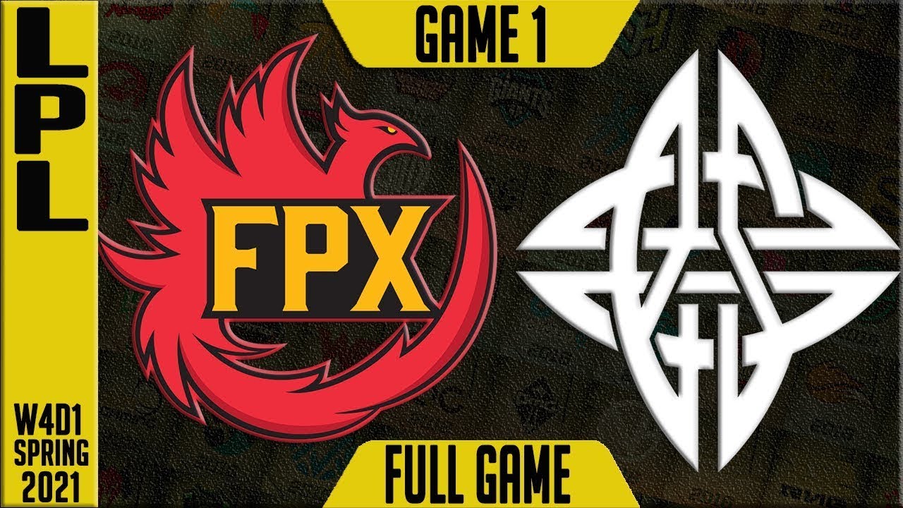 lFunPlus Phoenix vs Estar Game 1 Full - LPL Spring 2021 W4D3 - FPX vs ES G1