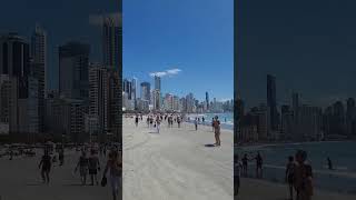 Central Beach 🇧🇷 Brazil 🇧🇷 Balneario Camboriu 🌊☀️👙🏝🚶‍♀️ #shorts