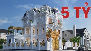 Chiêm ngưỡng mẫu biệt thự TÂN CỔ ĐIỂN XỨNG TẦM ĐẲNG CẤP |KTHD