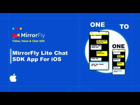 MirrorFly Lite Chat SDK App for iOS
