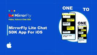 MirrorFly Lite Chat SDK App for iOS