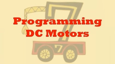 FTC 2 Minute Tutorial: Programming a DC Motor