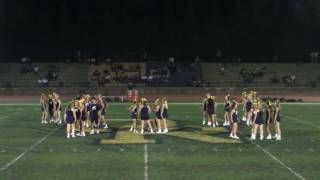 ORHS Varsity Cheer Halftime 09-09-16