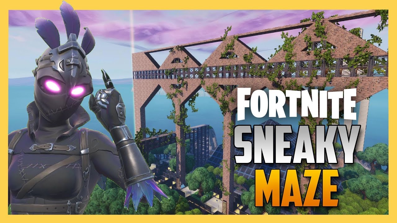 VERY SNEAKY Fortnite Creative Maze from JeffVH | Swiftor