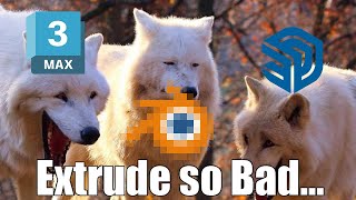 Blender's Extrude is a JOKE! Better than 3ds Max's Smart Extrude for FREE with My Addon