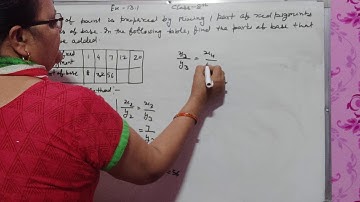 Class 8th Mathematics Chapter 13 Direct and Inverse Proportions ex 13.1 Question 2