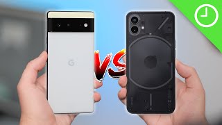 Nothing Phone (1) vs. Pixel 6: SMALL smiliarities!