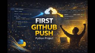 FIRST GITHUB PUSH | Python Project to Portfolio