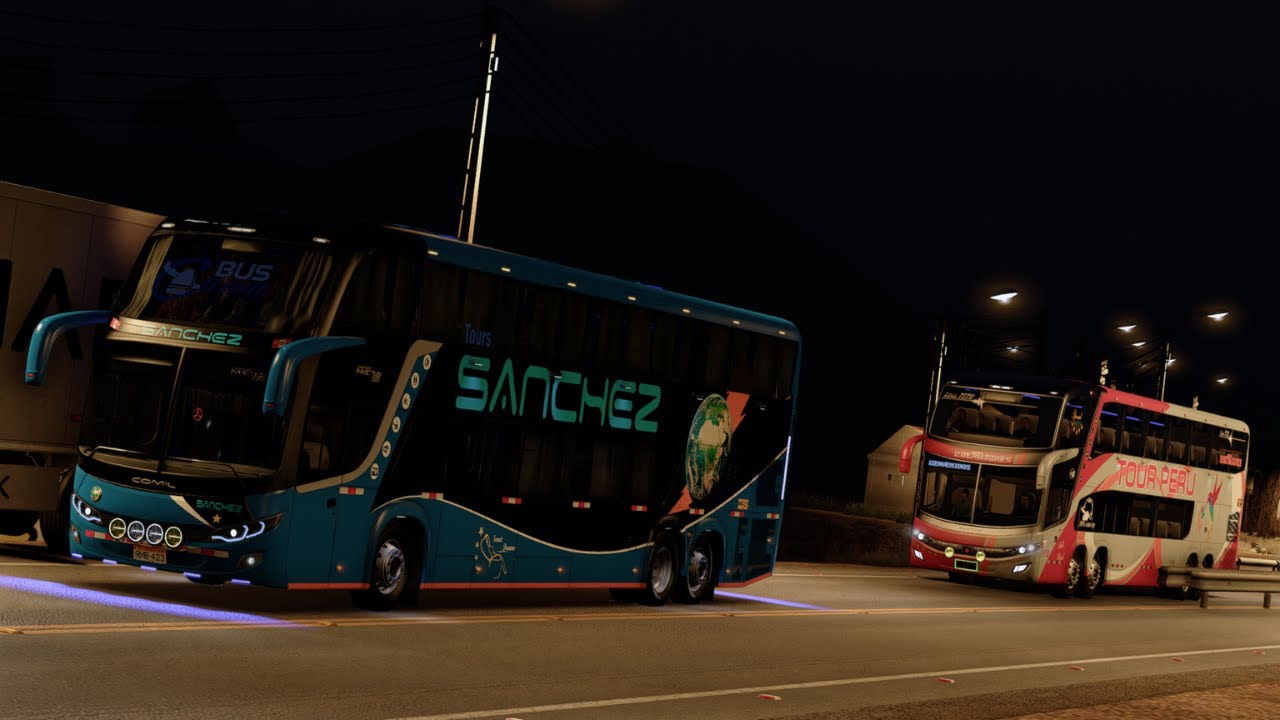 LIMA - AYACUCHO / EXPRESO SANCHEZ / PARTE 3 / ETS2 MOD BUSES PERUANO