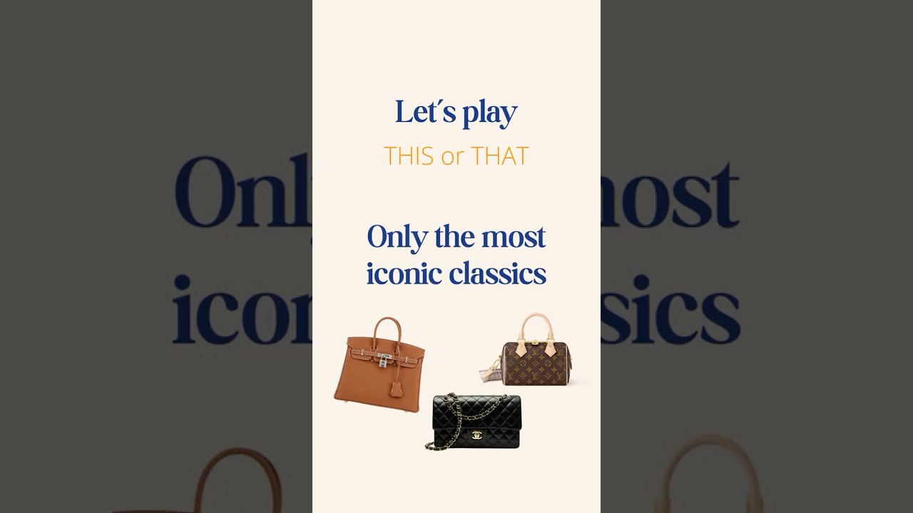This or that? The ultimate designer bag showdown 👛✨