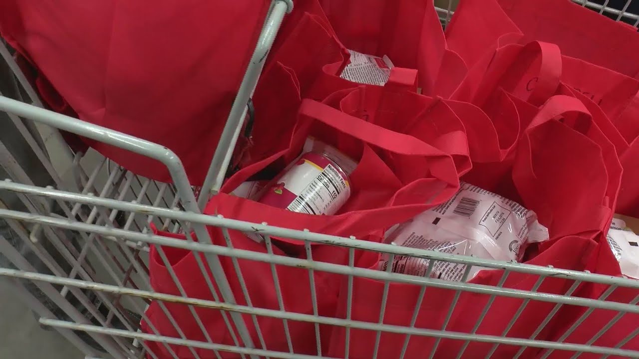 Local groups partner to deliver food baskets to seniors YouTube