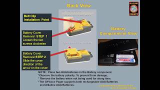 Allegany County DES Fire-EMS Pager and Alerting Device Training