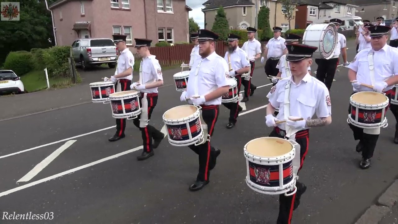 Ahoghill LSOW (No.14) @ Central Scottish 12th ~ Morning District Parade ~ Airdrie 06/07/24 (4K)