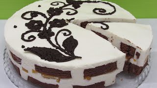 Духовку ДАЖЕ НЕ ВКЛЮЧАЮ! ШИКАРНЫЙ и БЫСТРЫЙ Торт без Выпечки - ЛЕТНИЙ ТОРТик на скорую руку