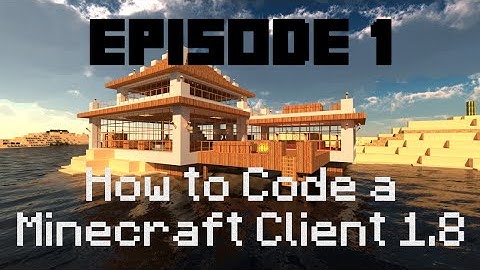 How to Code a Minecraft Mod 1.8 - Episode 1: Setting Up