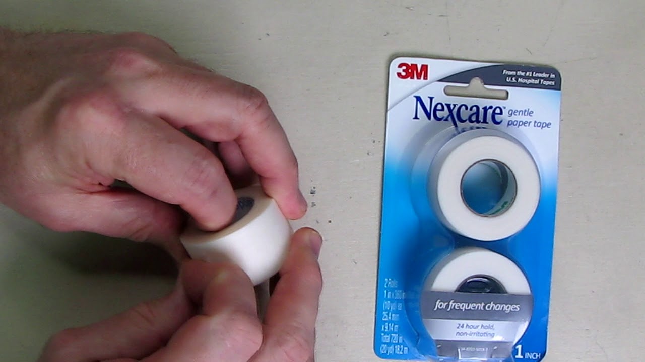 Nexcare Tape, Gentle Paper, Value Pack, 2 rolls