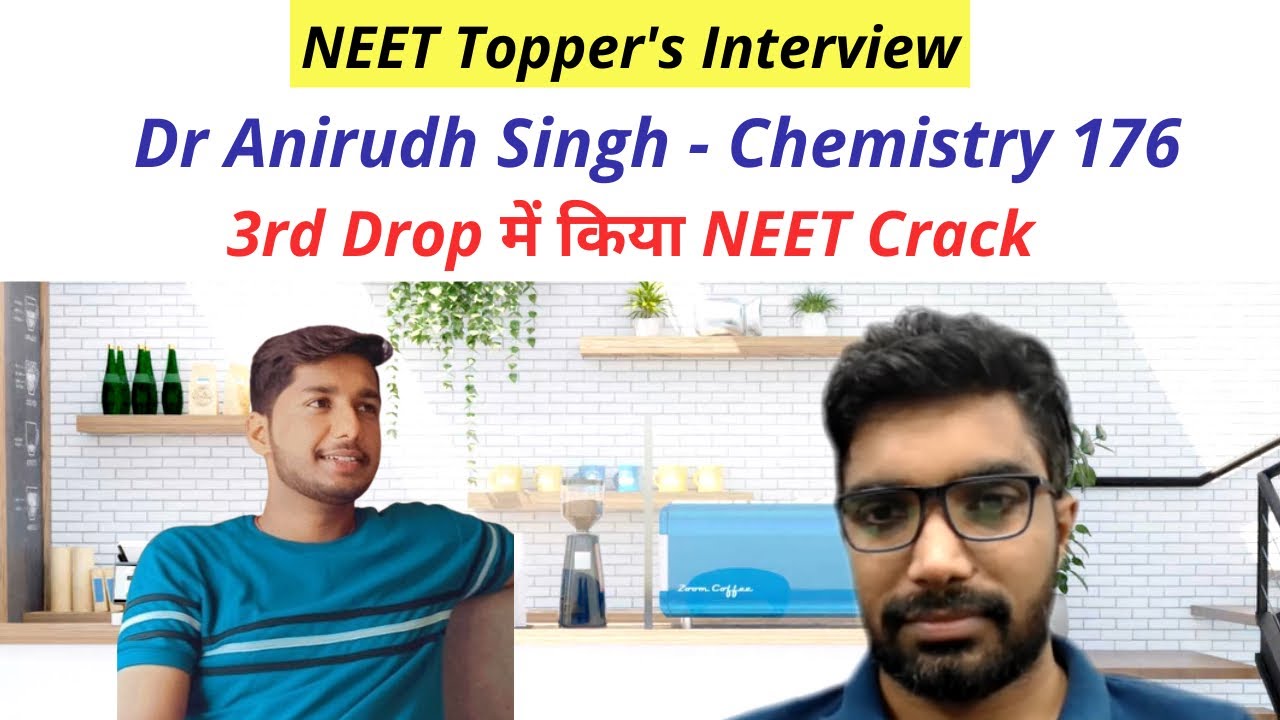 NEET 2022 Topper Interview - Anirudh Singh ने 3rd Attempt में किया Crack – Full Story with Sunil Sir