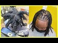 Human Grown Loc Extensions w/Haircut TRANSFORMATION!!!!