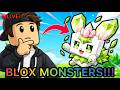 PLAYING A NEW PET CAPTURE GAME LIVE!! ROBLOX: BLOX MONSTERS