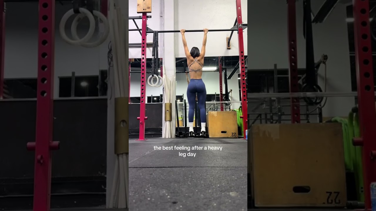 The best feeling after a heavy leg day 