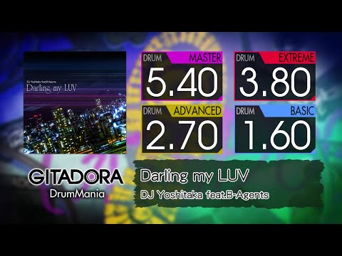 【GITADORA】 Darling my LUV (MASTER ~ BASIC) Drum