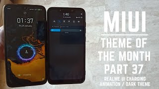 Miui 11 best theme of the month part 37 / realme ui theme / amazing animations / hindi