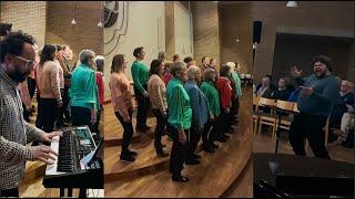 Kor Camena x KrazyRaf x Christoffer Utvik - opptreden i Udland Kirken
