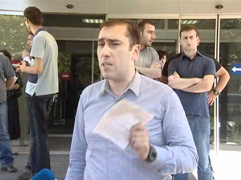 აქცია თბილისის მერიასთან