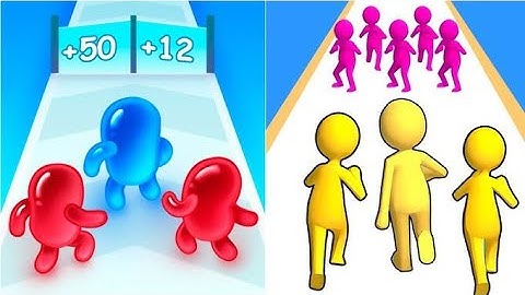 Join Blob Clash 3D vs Join & Clash 3D 💚🫑💚Walkthrough Max Gameplay BW35221
