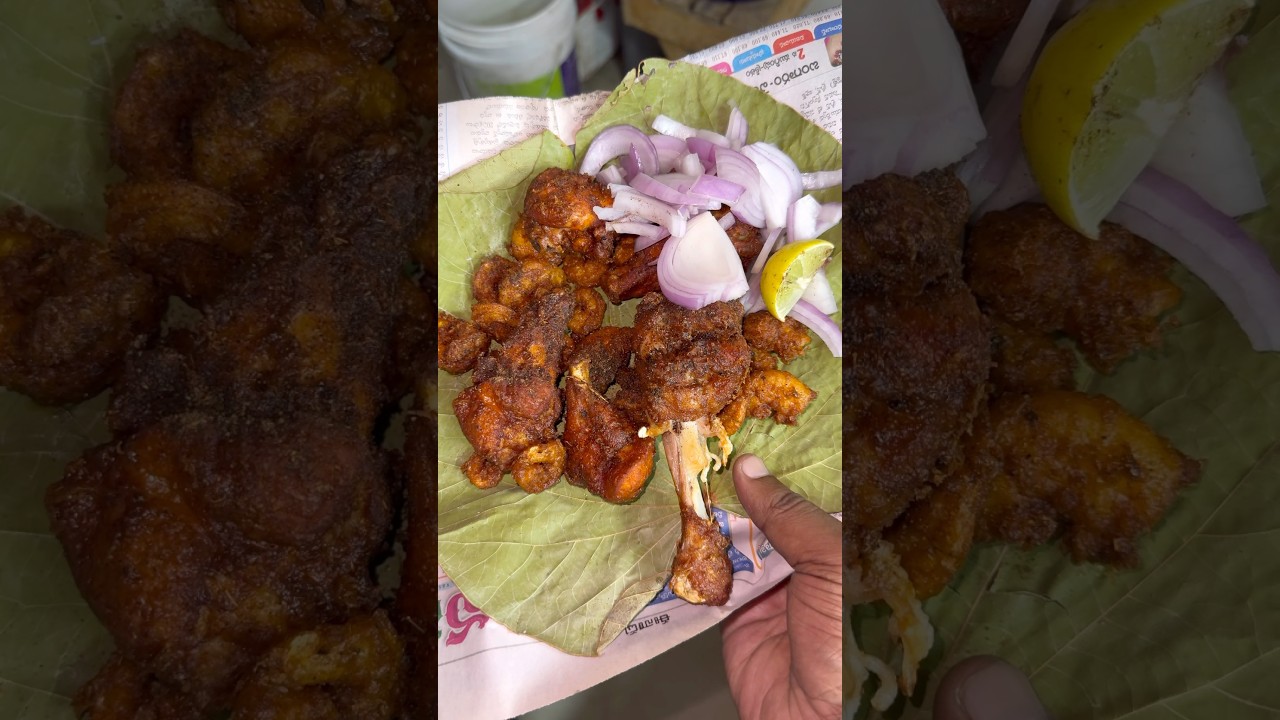 Akka chicken pakoda shop in Bangalore sells daily 20kgs chicken pakoda 
