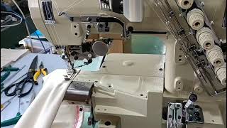 720T-L600：Small Cylinder Bed Interlock Sewing Machine With Left Cutter With Automatic Trimmer. screenshot 5