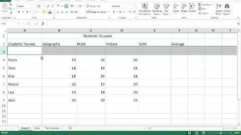 Excel-Align Text and Numbers